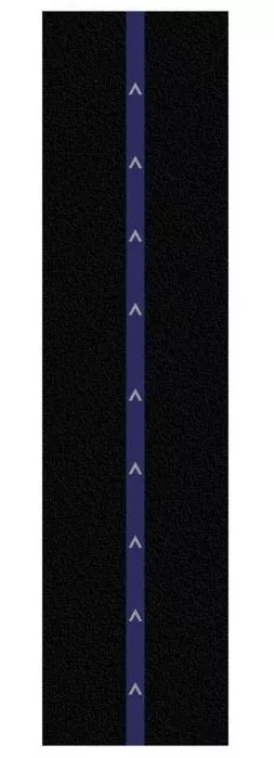 Above A-row Griptape Blue