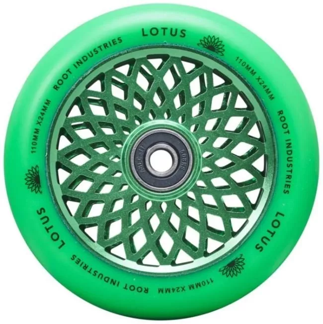 Koliesko Root Lotus 110 Radiant Green #1