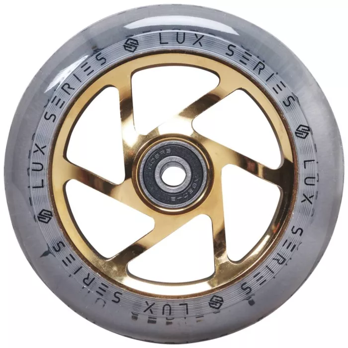 Koliesko Striker Lux Clear 110 Gold Chrome #1