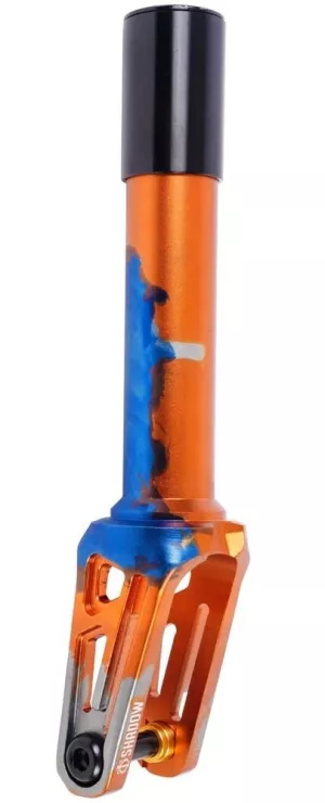 Vidlica Oath Shadow SCS Orange Blue Titanium
